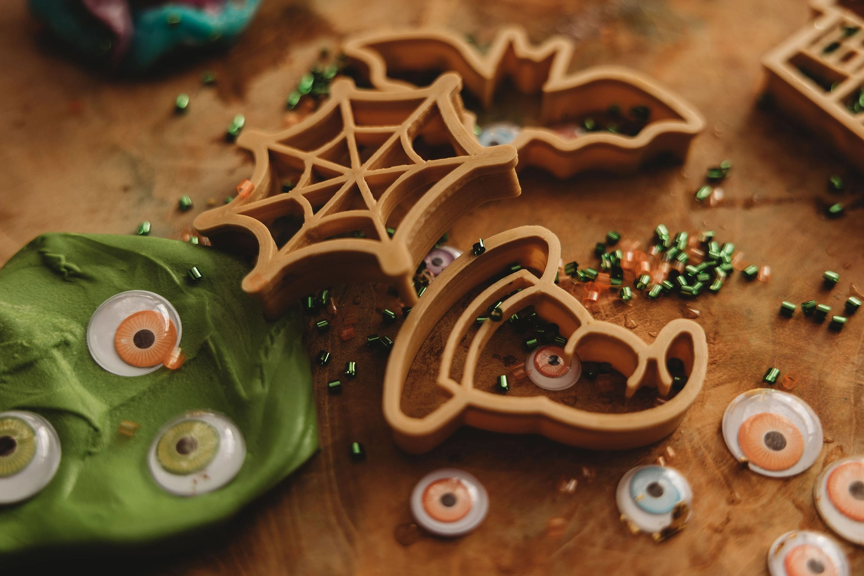 Kinfolk Halloween set 5 formine pasta modellabile eco