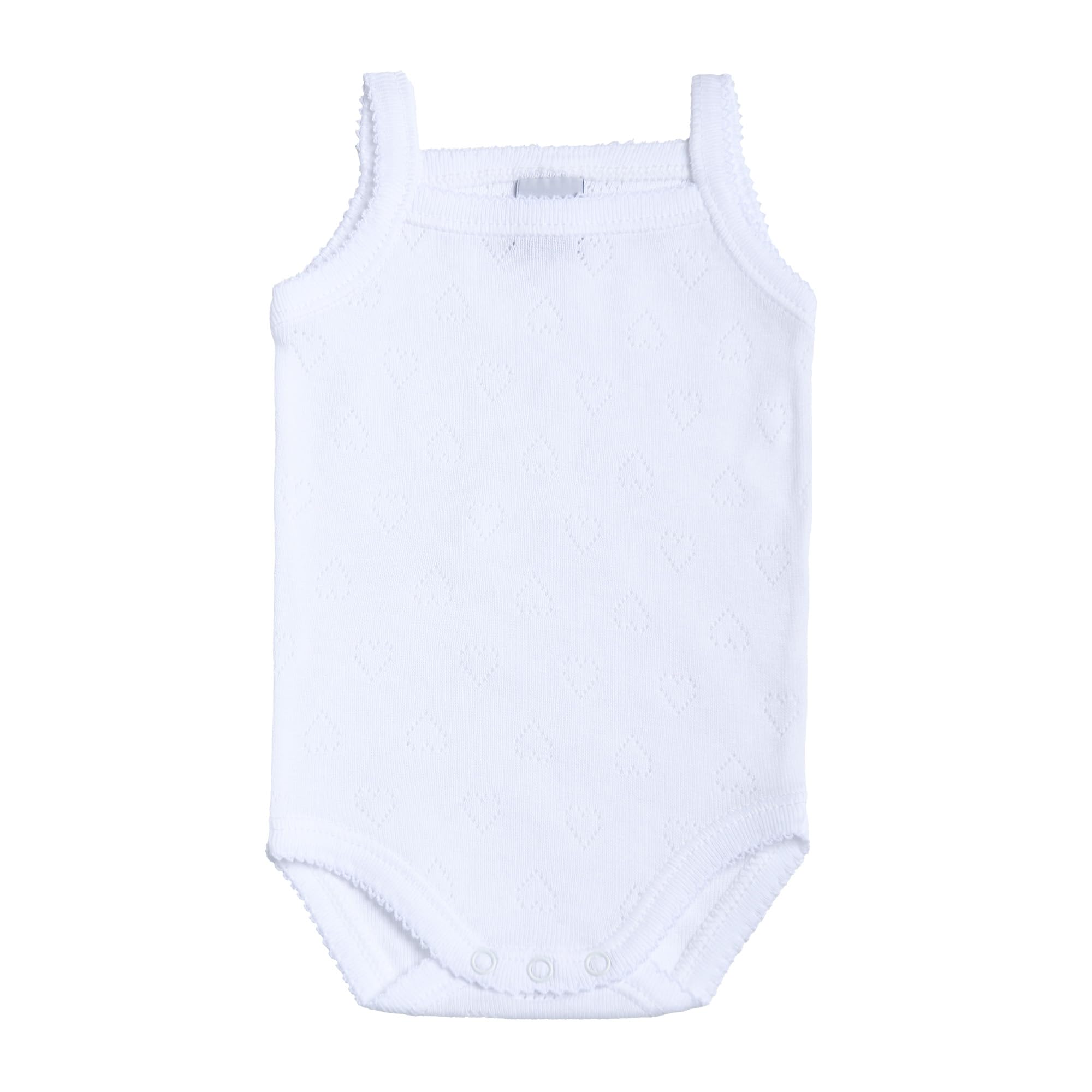 Babidu Body Cuore Traforato 6-9 Mesi Cotone