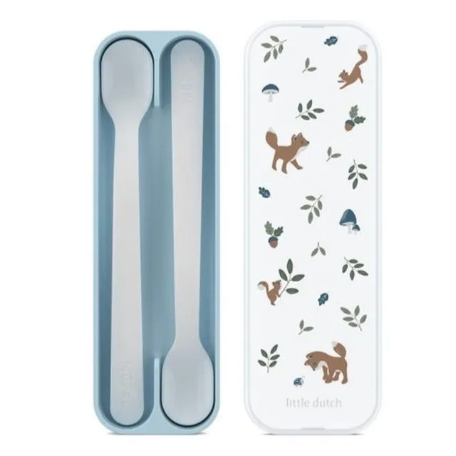 Little Dutch Forest Friends cucchiaini pappa neonato 2 pz