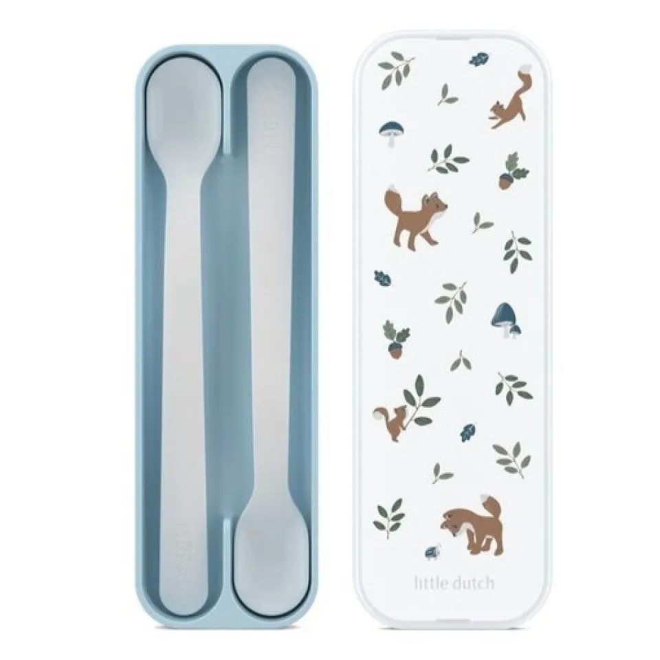 Little Dutch Forest Friends cucchiaini pappa neonato 2 pz