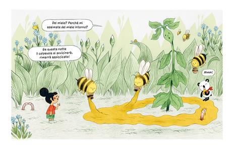 Gallucci Il ladro di foglie libro Mimosa e Sam 48 pagine