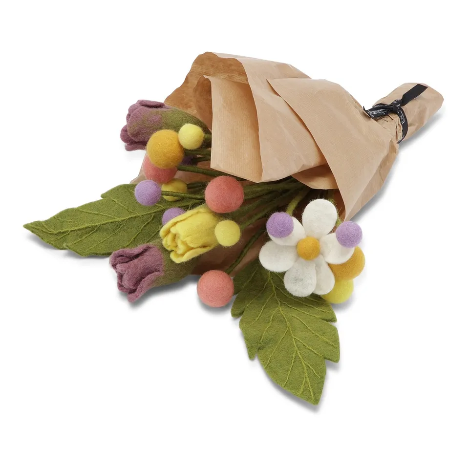 Gry & Sif Sumitra Bouquet mazzo fiori feltro lana