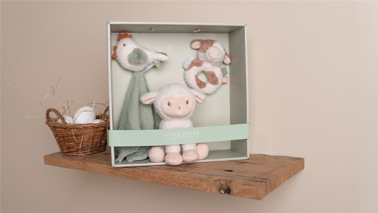 Little Dutch Little Farm set regalo neonato 3 pezzi