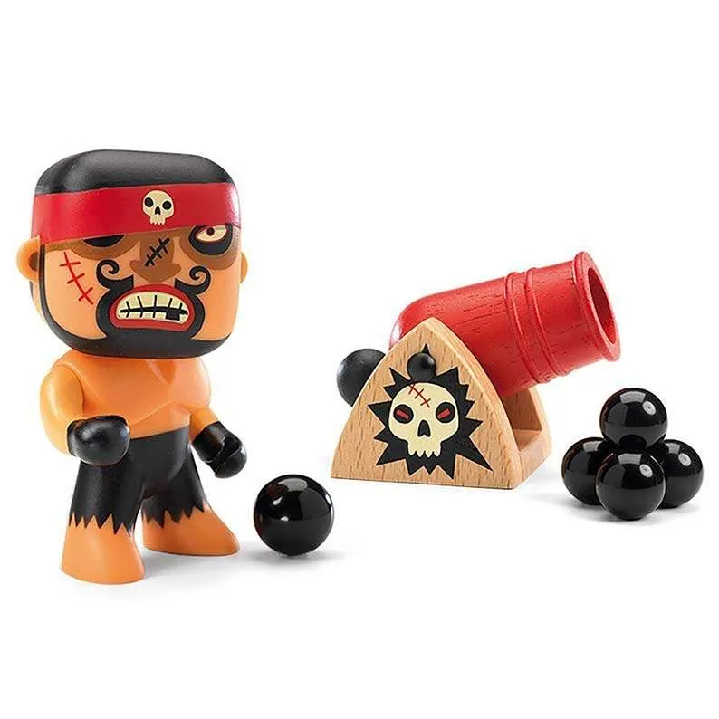 Djeco Arty Toys Ric Boumcrak figura vinile pirati