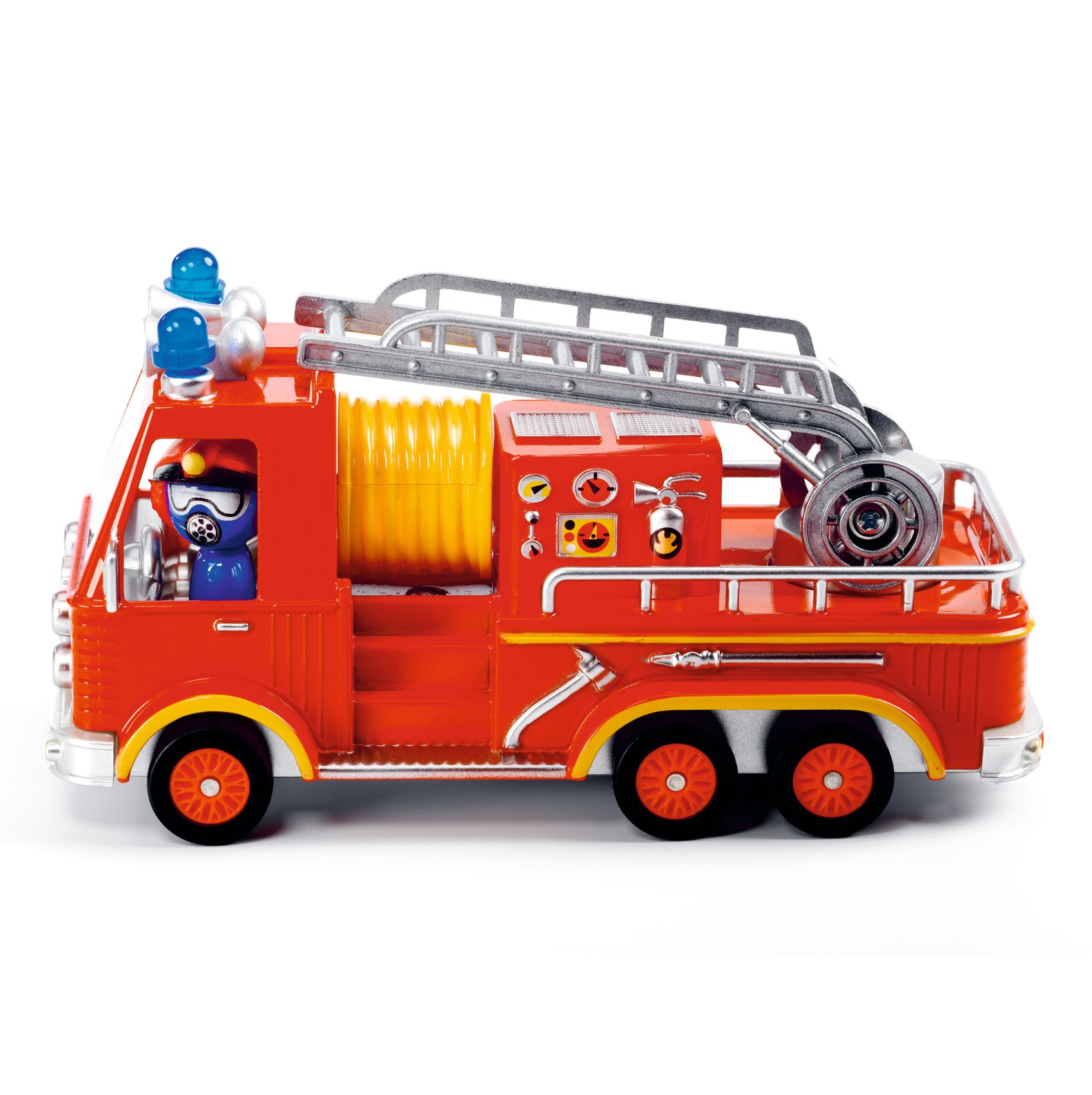 Djeco Crazy Motors Captain Fire Autopompa vinile