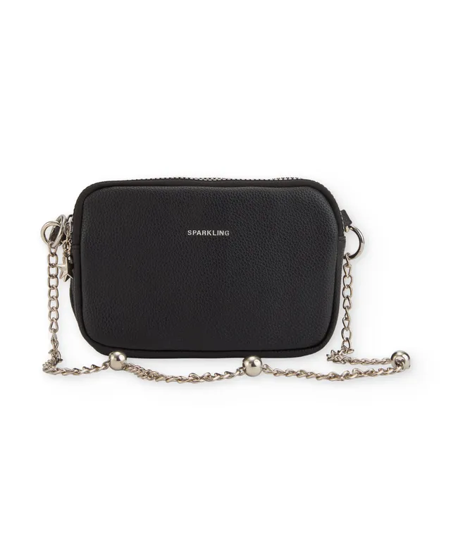 Tuc Tuc Sparkling borsa bambina ecopelle nera taglia unica
