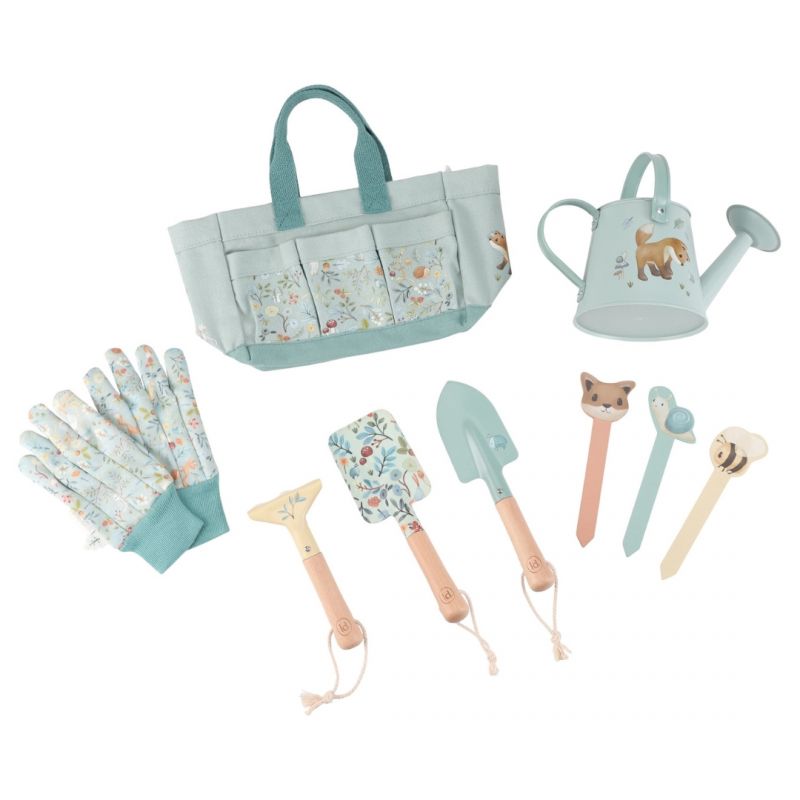 Little Dutch Set Giardinaggio 10 Pezzi Borsa Forest Friends