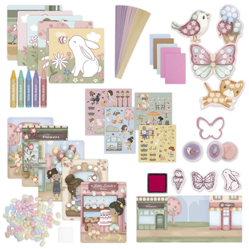Little Dutch Rosa kit creativo bambini 3 anni