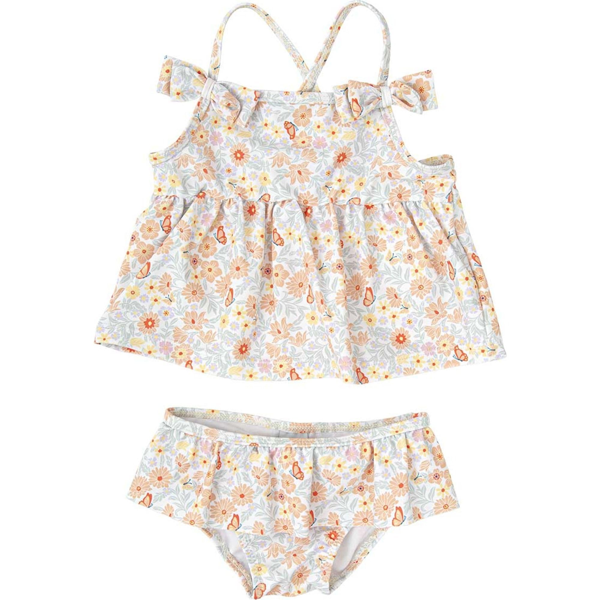 Babidu set mare neonata top e mutandina floreale 6 mesi