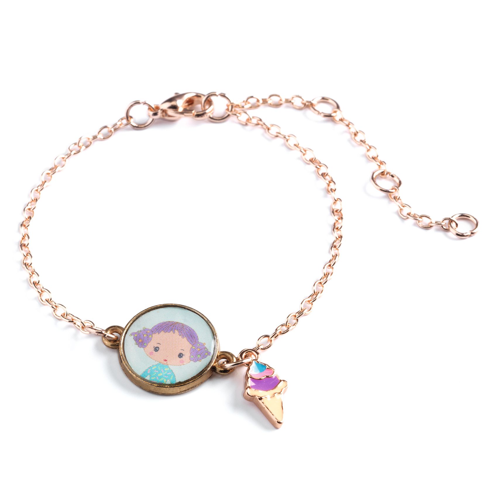 Djeco Tinyly Tutti Frutti braccialetto bambina oro