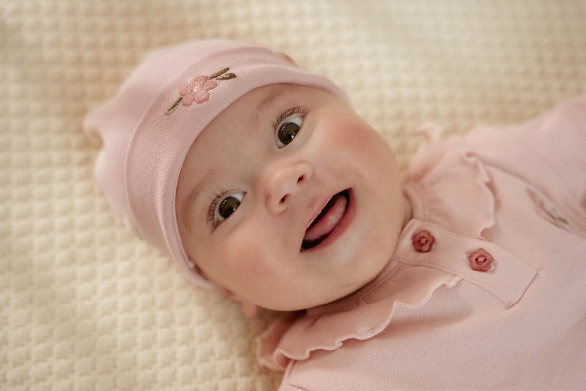 Little Dutch Fairy Garden cappellino neonato rosa