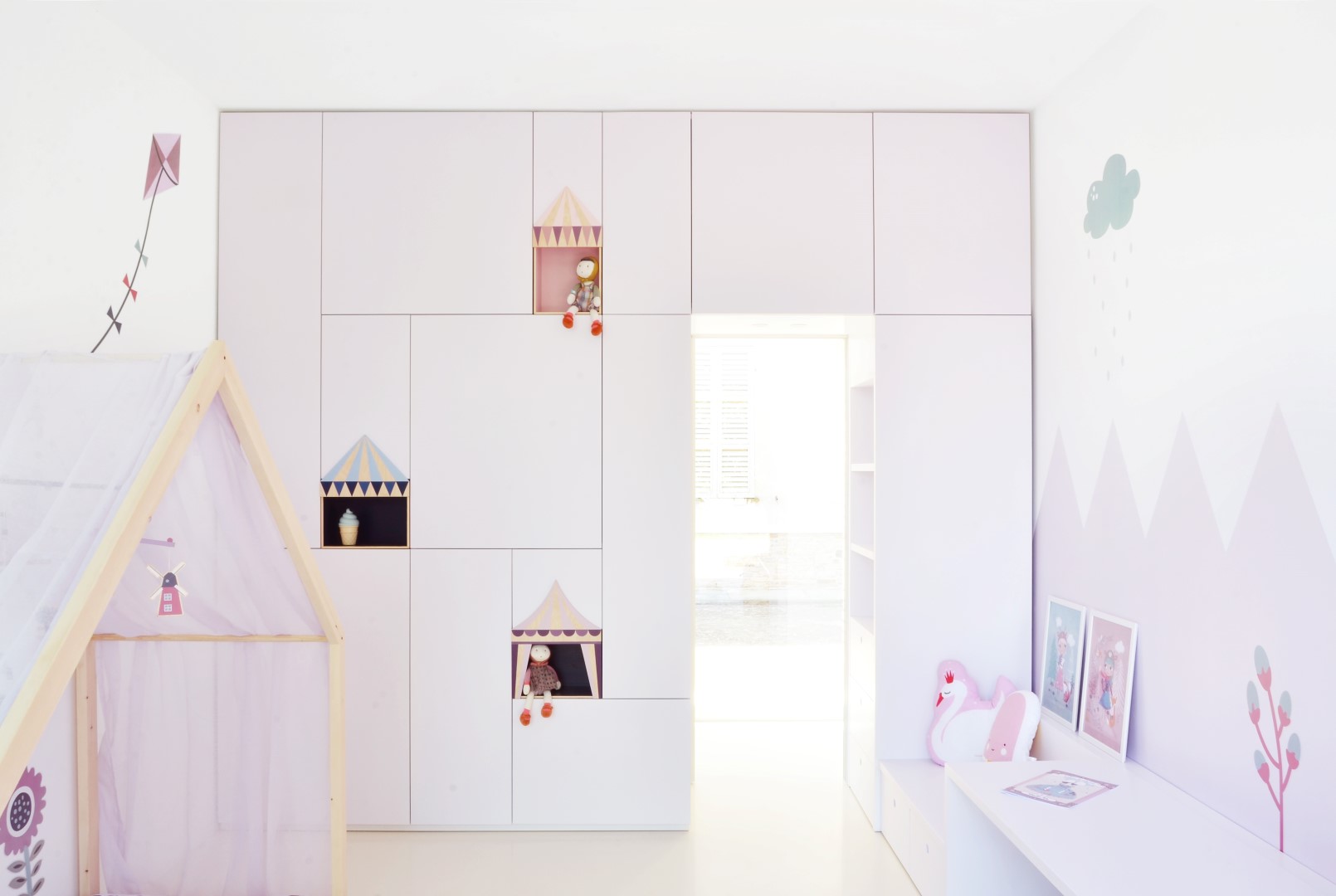 Baboo La Torre Libreria bambini pino 2 box