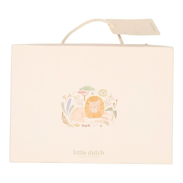 Little Dutch Safari Friends set regalo leone 2 pezzi