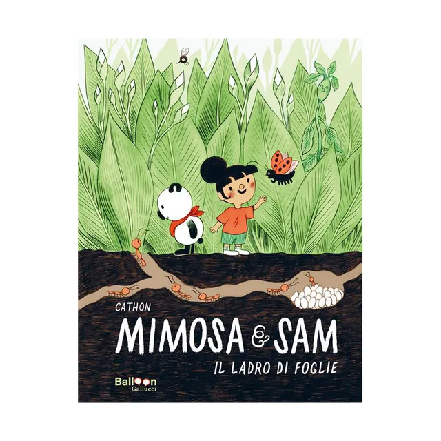 Gallucci Il ladro di foglie libro Mimosa e Sam 48 pagine