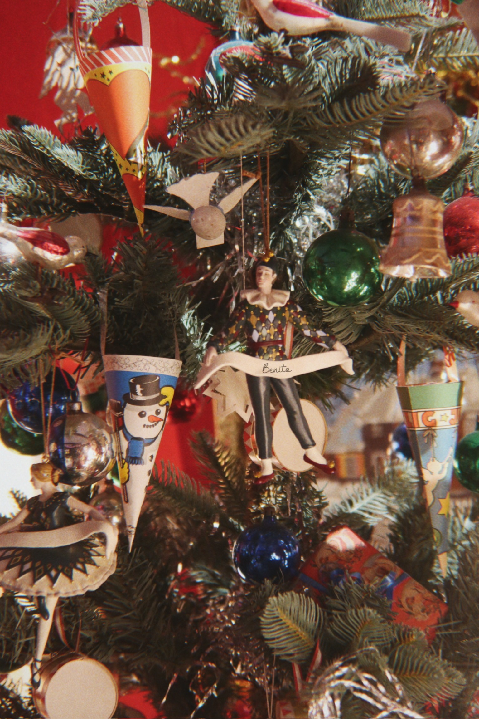 Konges Slojd Christmas Harlekin decorazione Natale personalizzabile