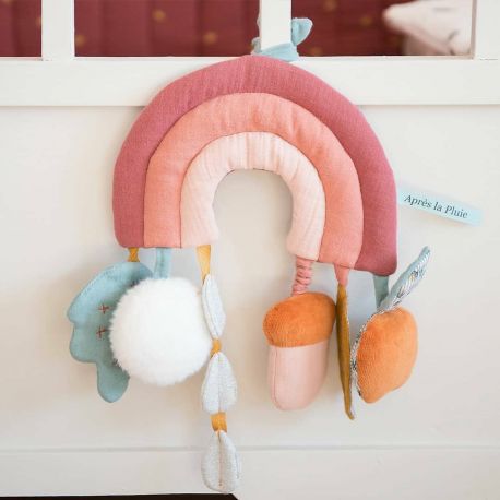 Moulin Roty Après la Pluie Arcobaleno Giostrina 30 cm legno