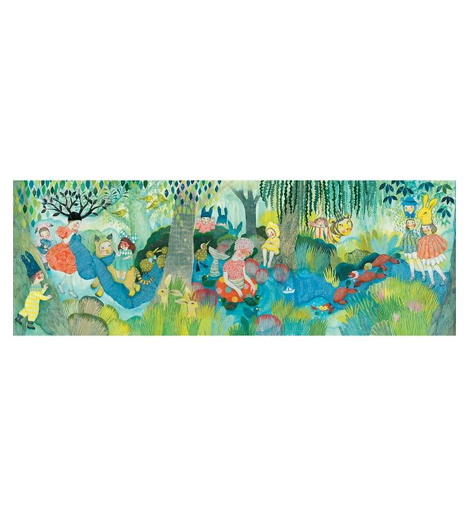 Djeco Gallery River Party puzzle 350 pezzi 97x33 cm