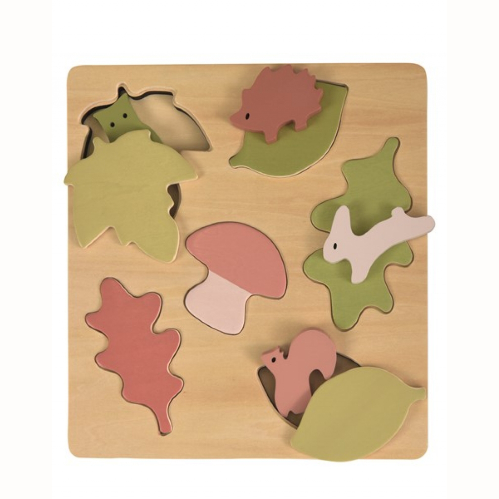 Egmont Toys Cuccù Forest puzzle incastri legno