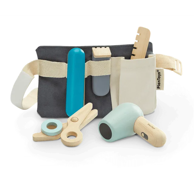 Plan Toys Hair Dresser Set gioco parrucchiere in legno