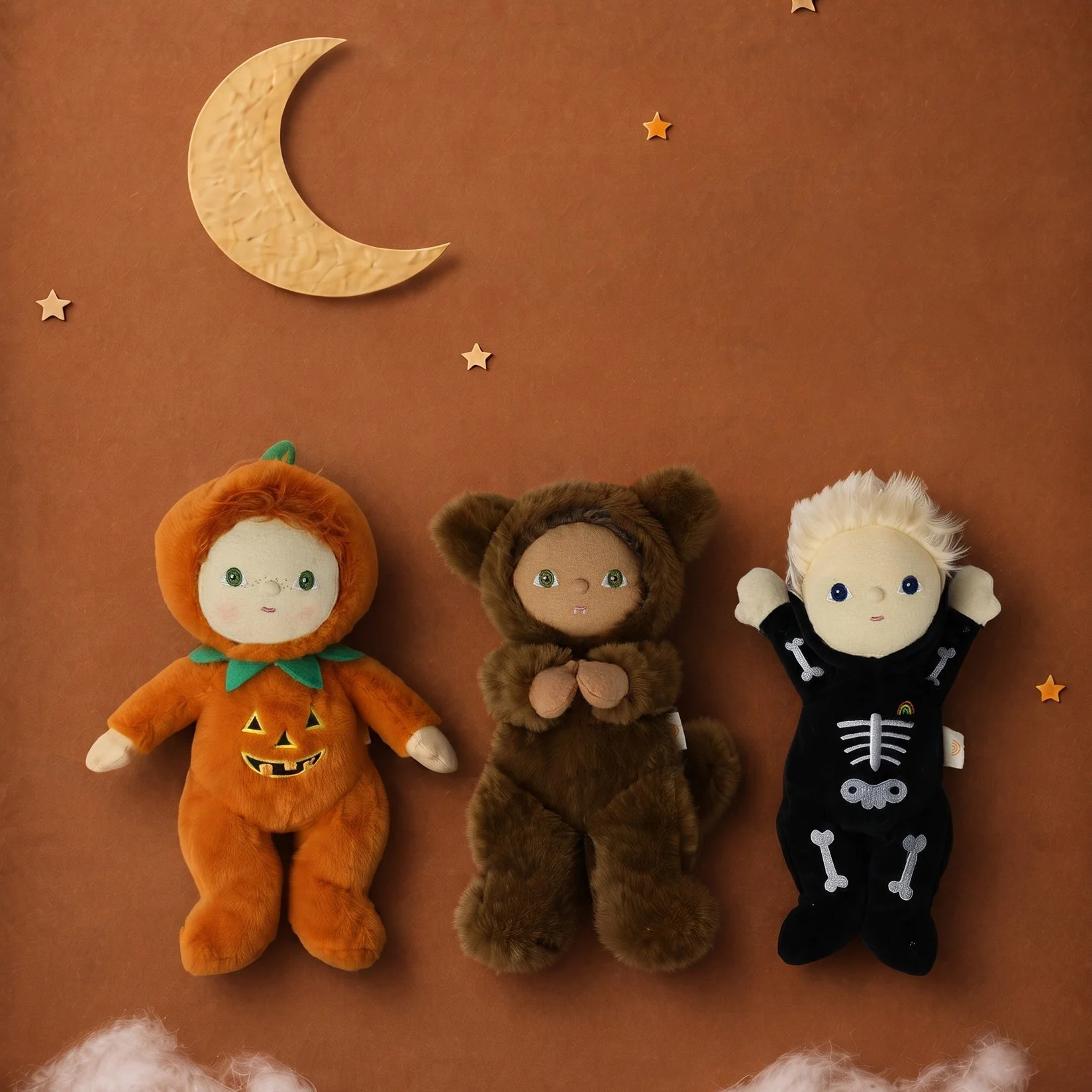 Olli Ella Dinky Dinkums Jules Jack O'Lantern bambola 22 cm