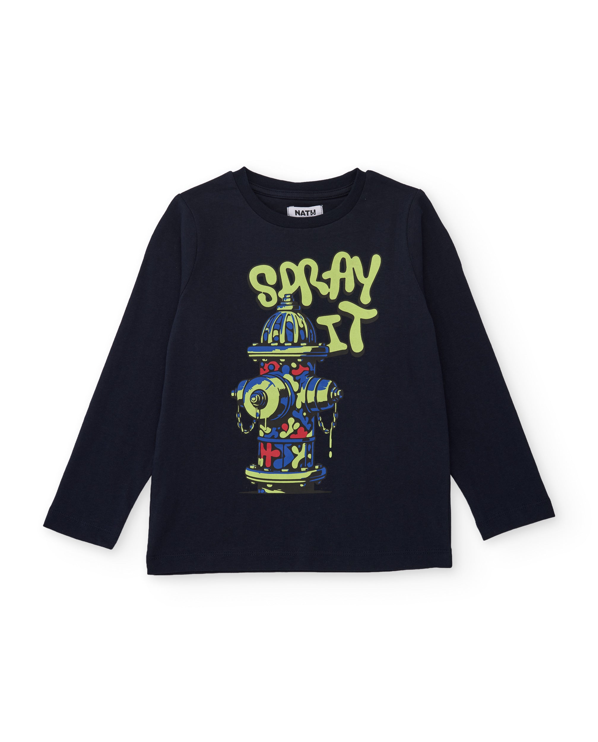 Tuc Tuc Rebel Street completo bambino cotone blu graffiti