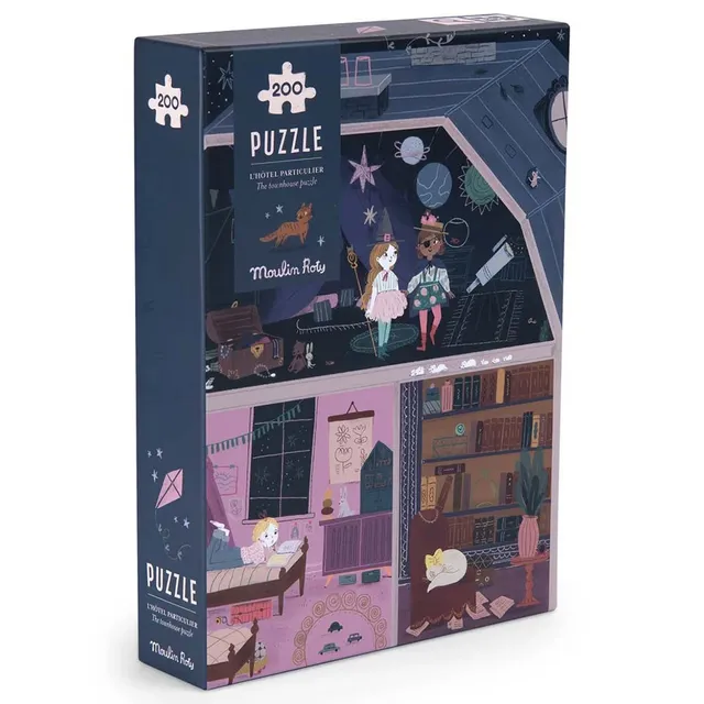 Moulin Roty Les Parisiennes L'Albergo Puzzle 200 Pezzi Lente