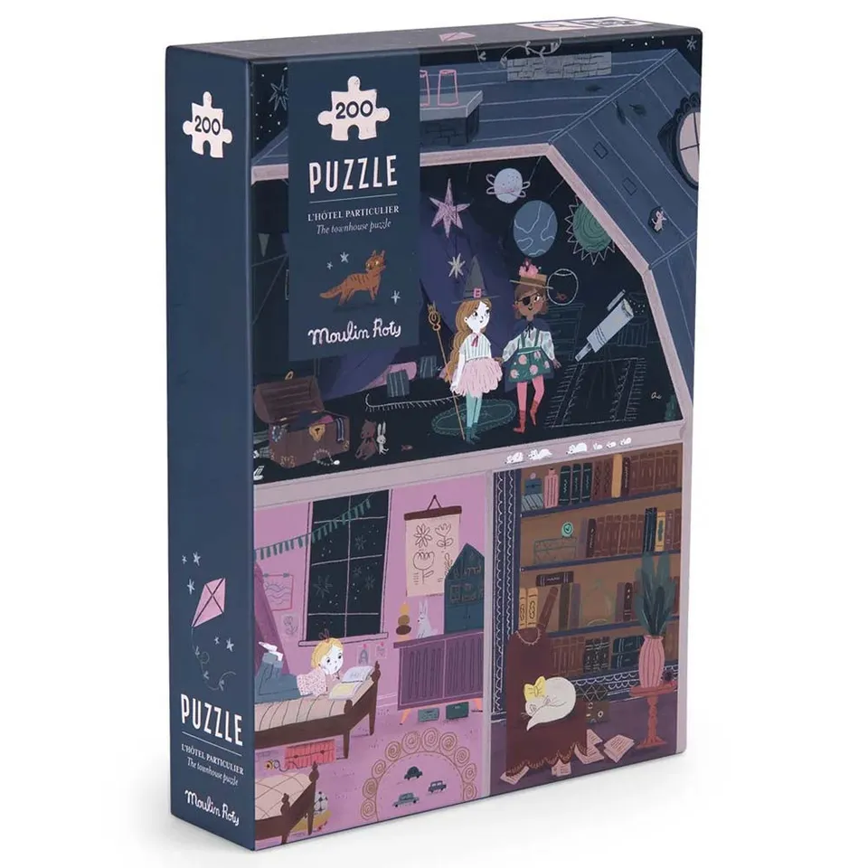 Moulin Roty Les Parisiennes L'Albergo Puzzle 200 Pezzi Lente