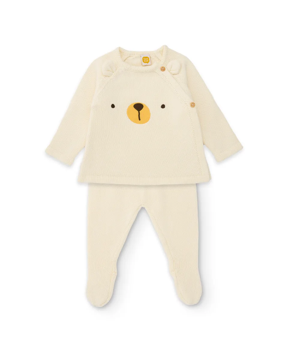 Tuc Tuc Sweet Teddy Bear completo neonato orso panna