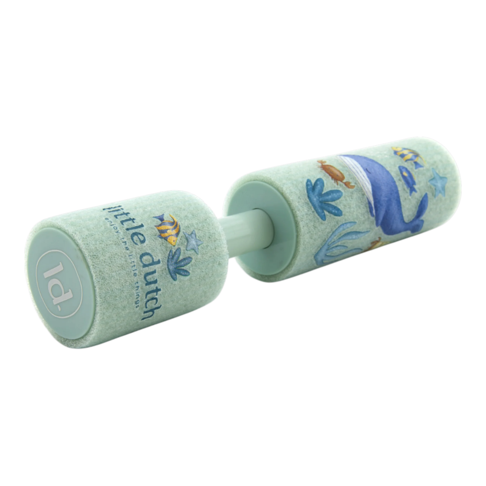 Little Dutch Ocean pistola ad acqua schiuma blu 15 cm