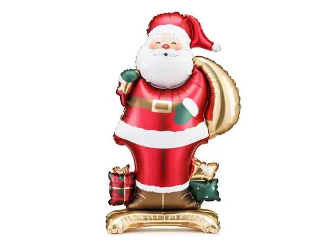 Party Deco Babbo Natale palloncino foil 48,5x84 cm