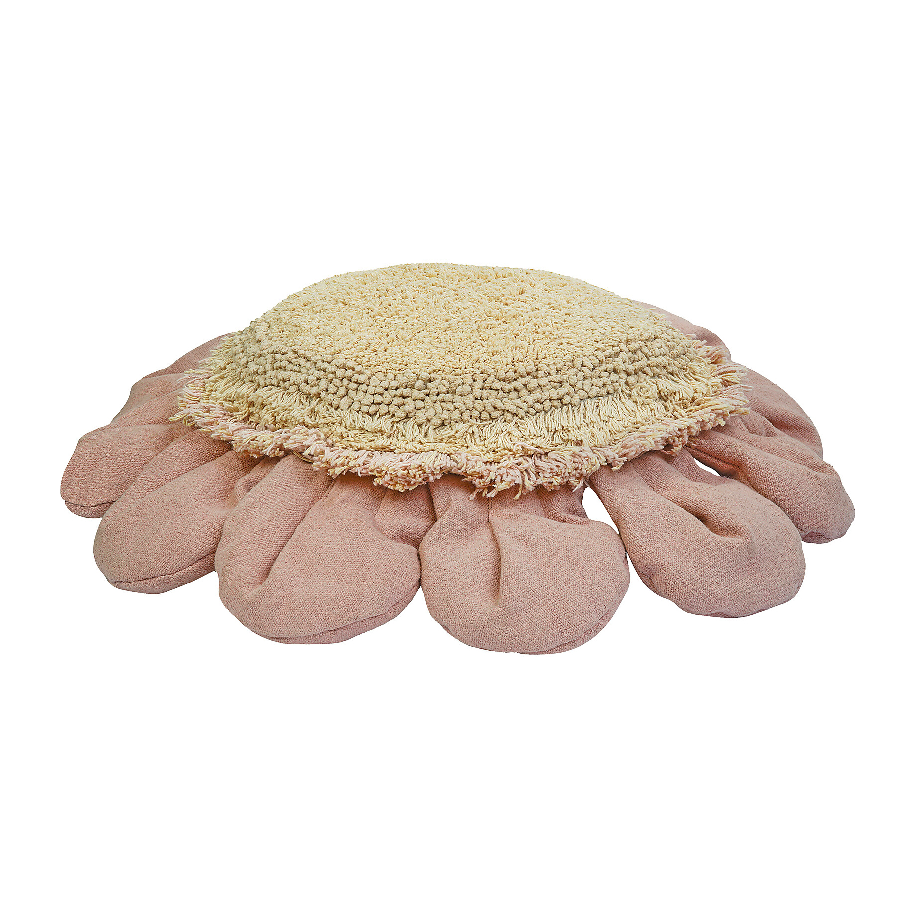 Lorena Canals Daisy pouf fiore rosa 70 cm