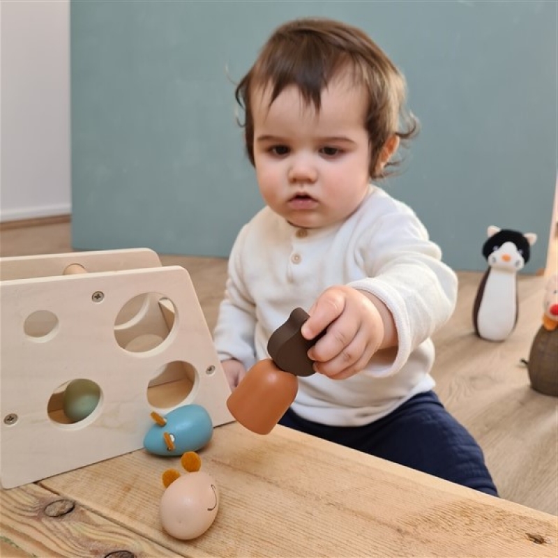 Egmont Toys Stacking Cheese impilabile legno 12 mesi