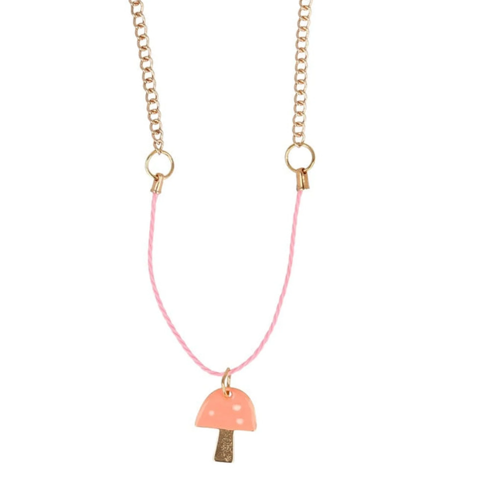 Meri Meri funghetto collana smaltata oro