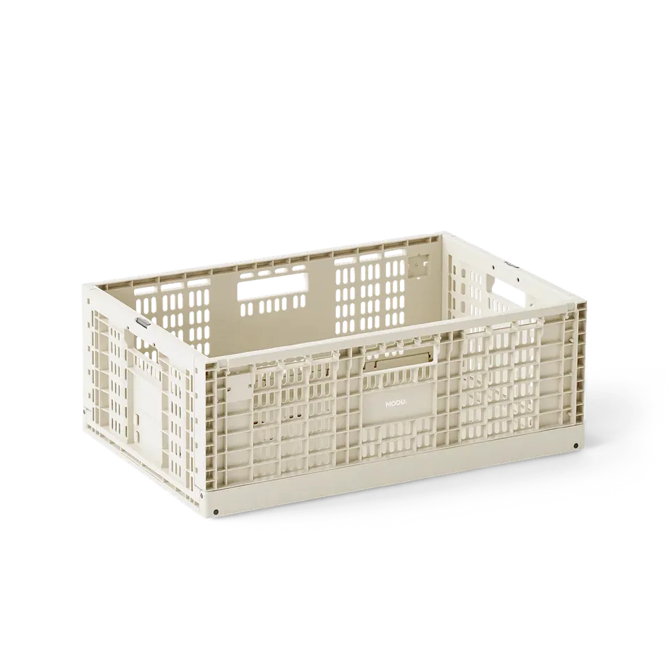 MODU Storage Crate cassetta Sand Grey 60x40x22 cm