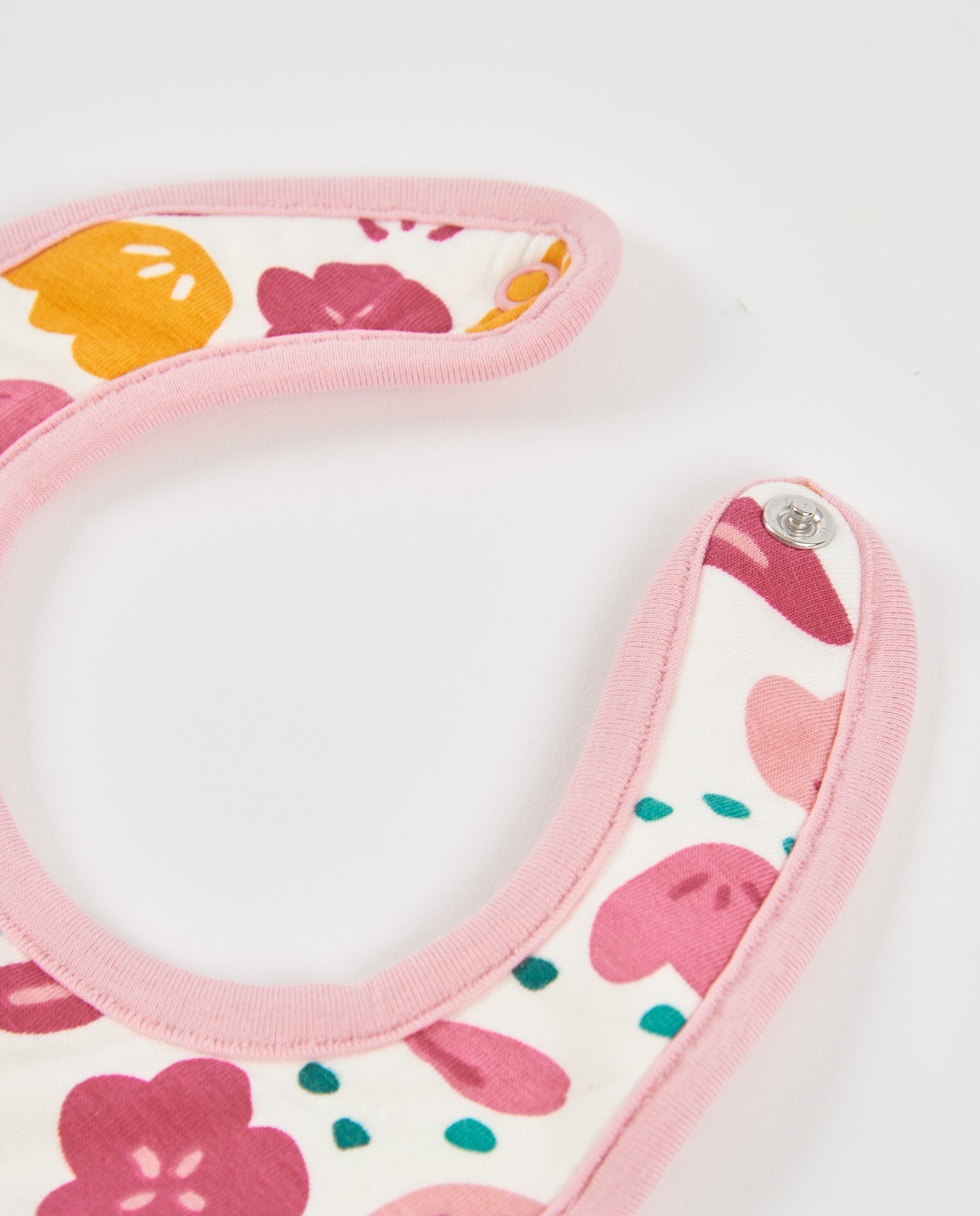 Tuc Tuc Sweet Teddy bavaglini rosa 2 pezzi ricamo