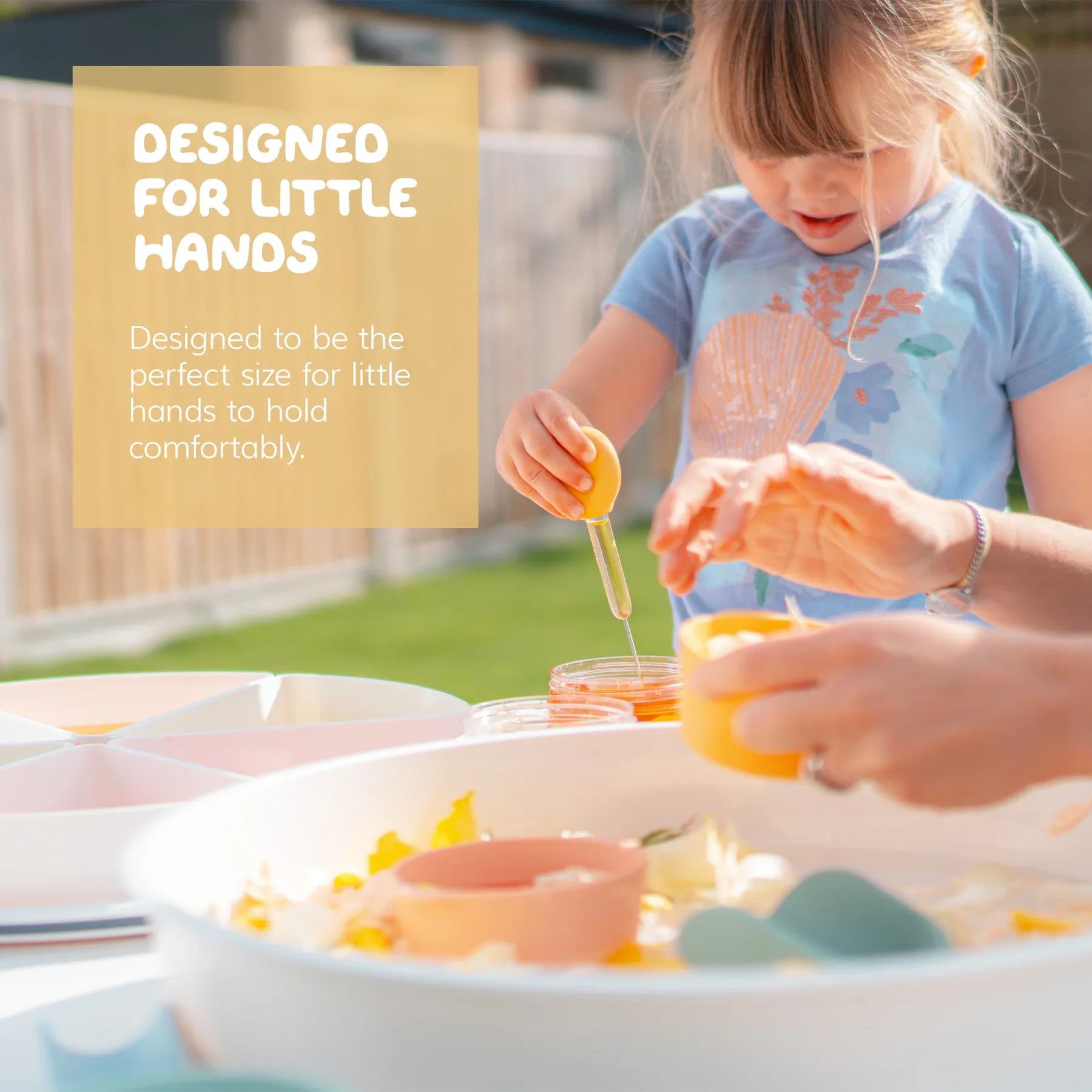 Inspire My Play Pipette Silicone Set 6 Pezzi