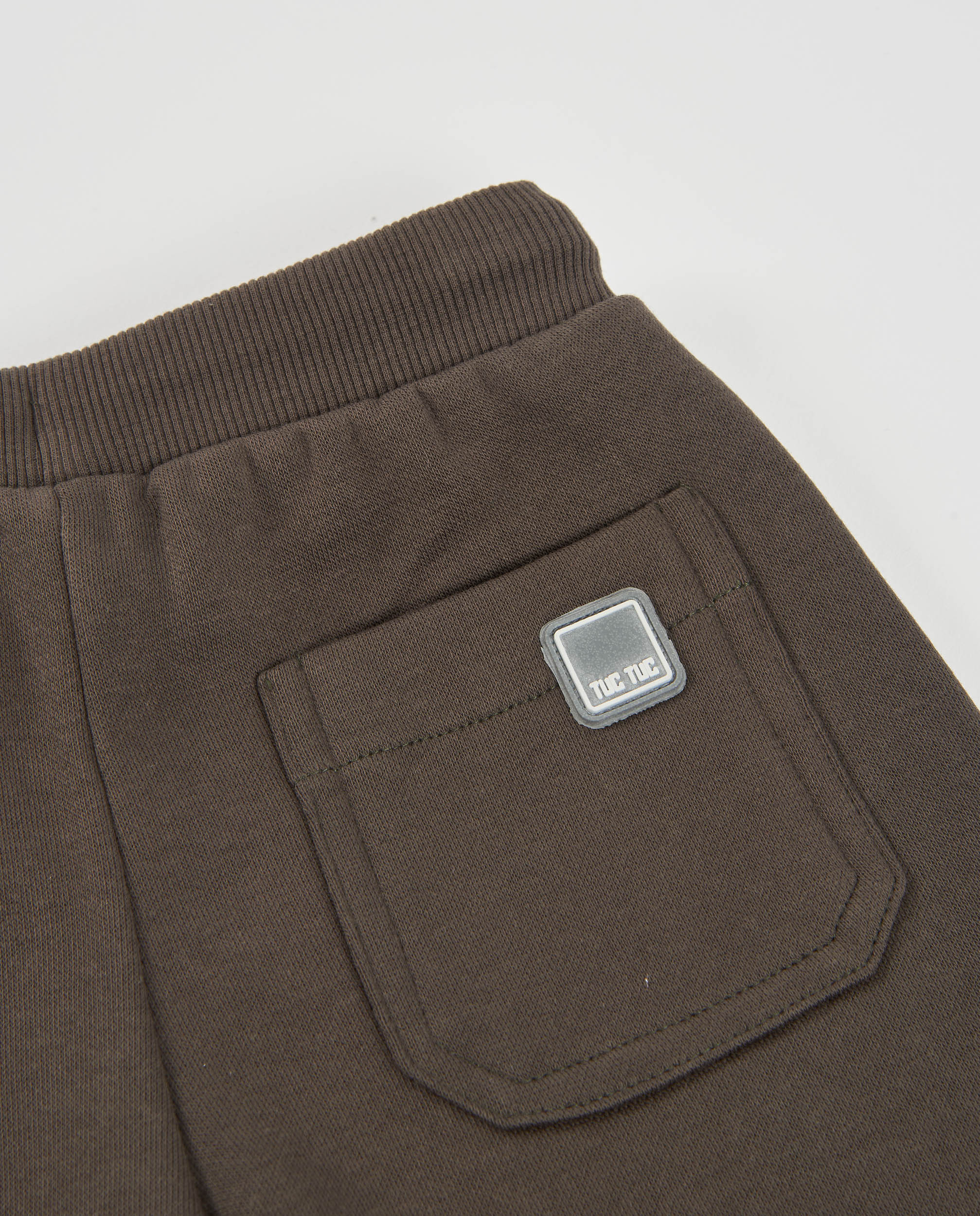 Tuc Tuc pantaloni felpa bimbo marrone coulisse