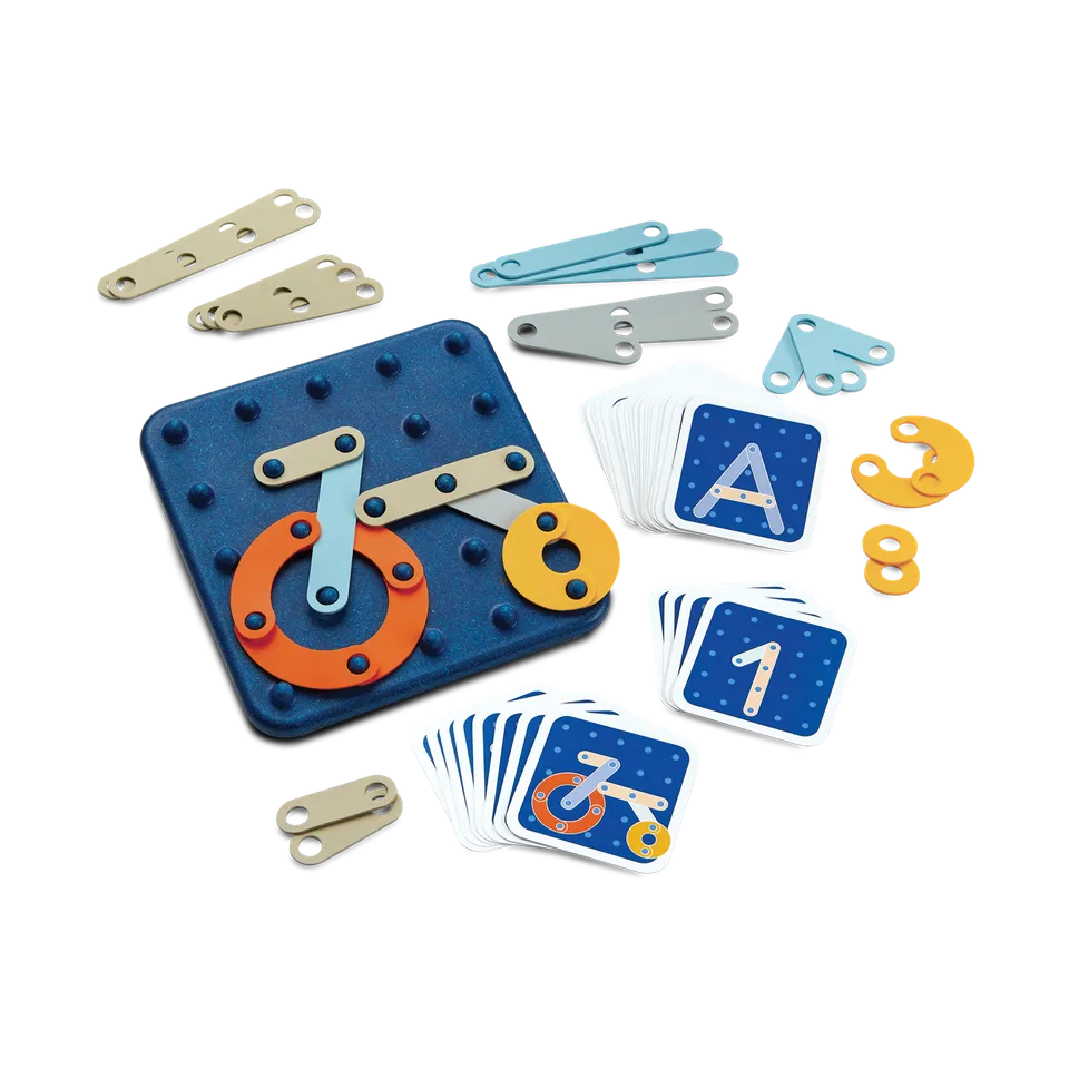 Plan Toys Creative Board tavola lettere e numeri legno