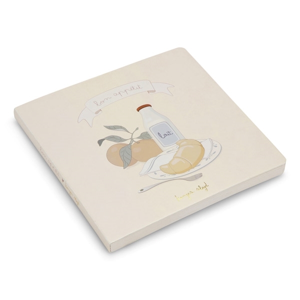 Konges Sløjd Bon Appetit book libro cartonato cibo