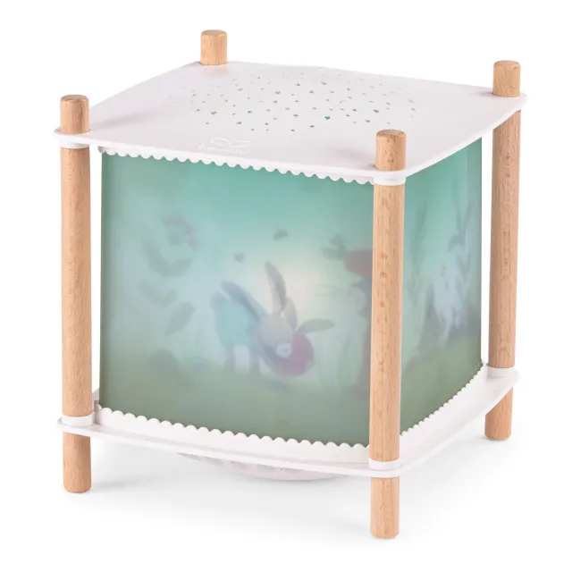 Moulin Roty Trois Petits Lapins Lampada Proietta Stelle Bluetooth