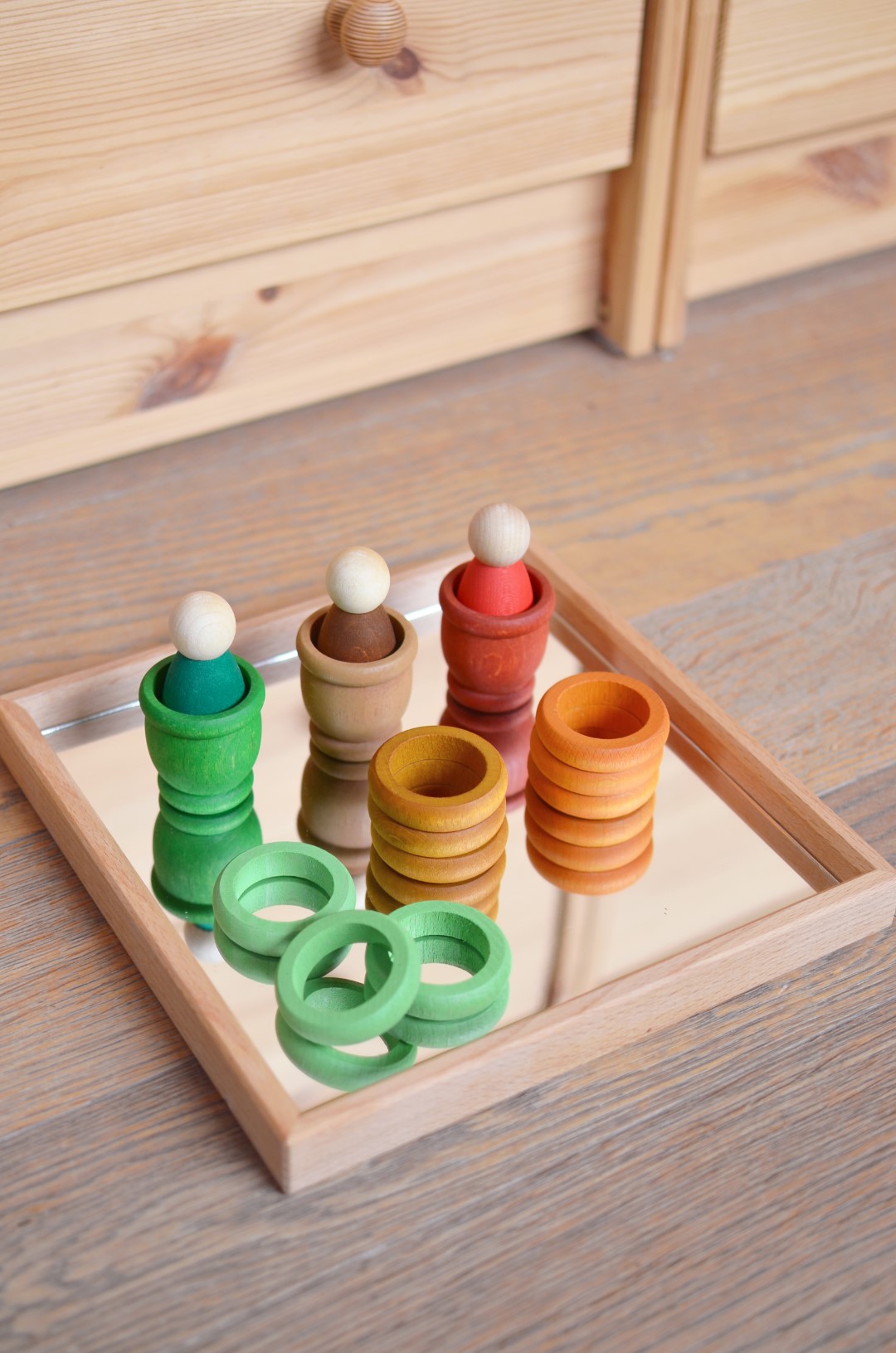 Grapat Nins Autunno gioco legno 27 pezzi
