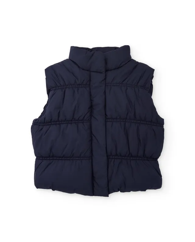 Tuc Tuc Back To The City gilet imbottito bimbo blu marino