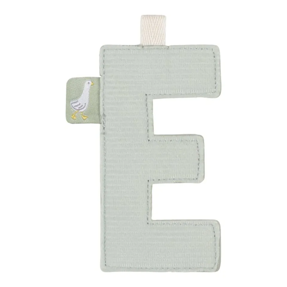 Little Dutch Lettera E decorazione ghirlanda stoffa
