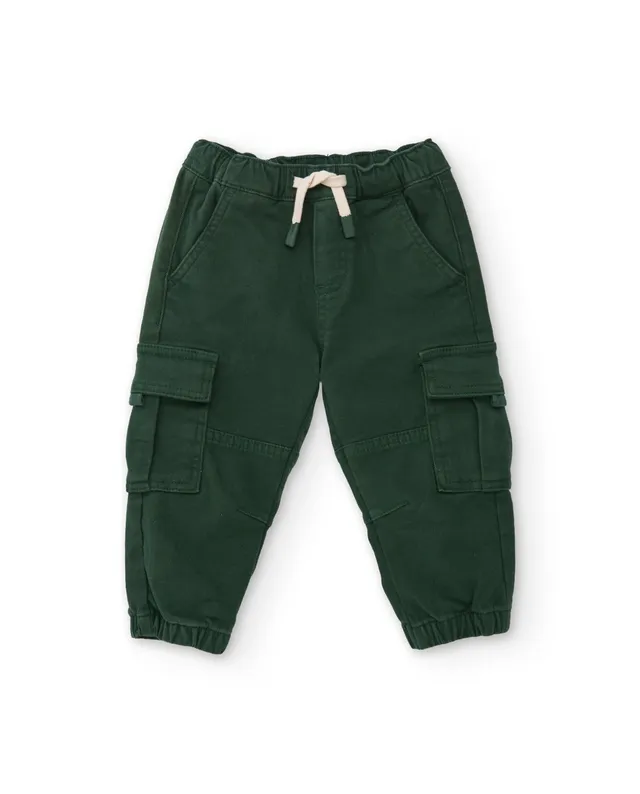 Tuc Tuc Dino Roll pantaloni cargo bambino verde tasche laterali