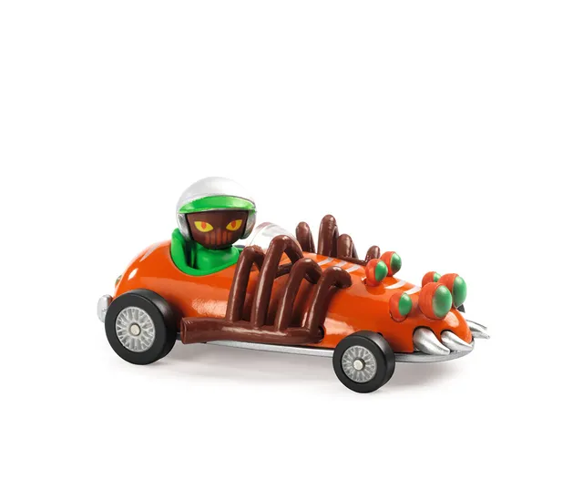 Djeco Crazy Motors Turbo Spider macchinina vinile da collezione
