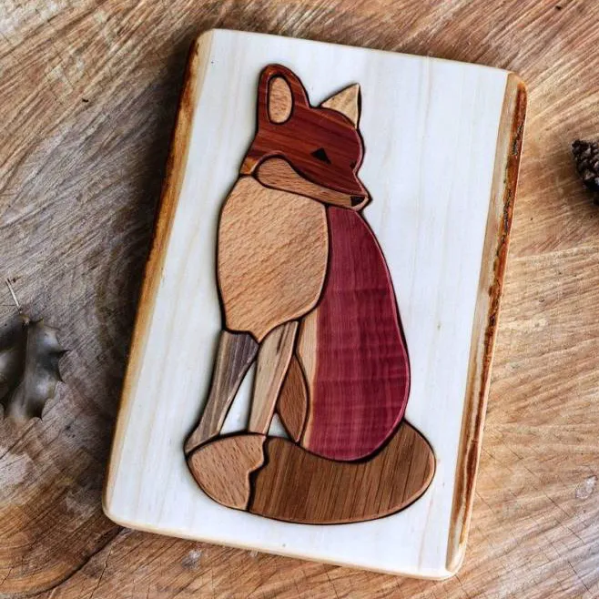 Cocoletes Wood Art Volpe puzzle legno 11 pezzi