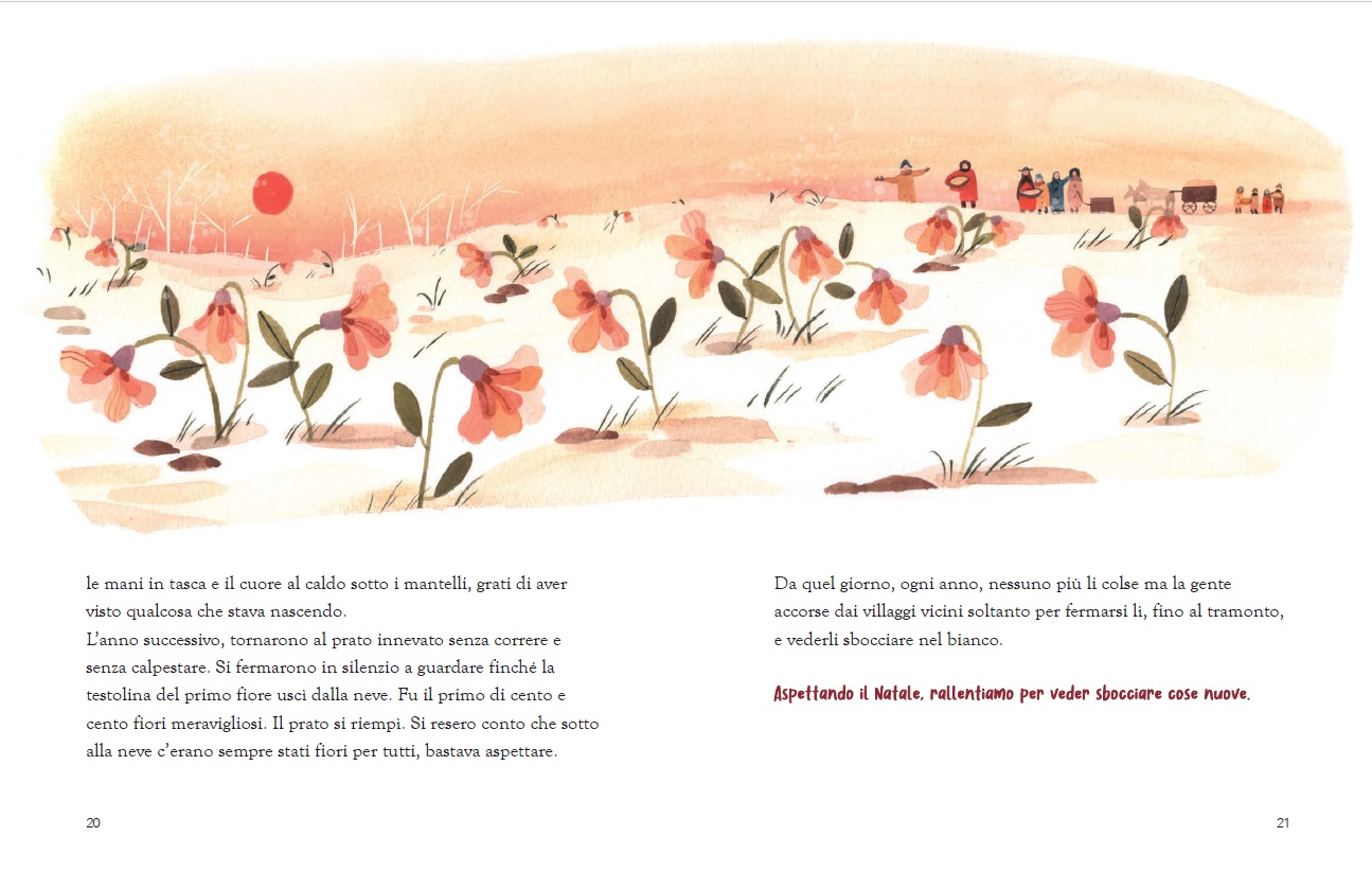 Lapis 24 passi a Natale libro avvento copertina rigida