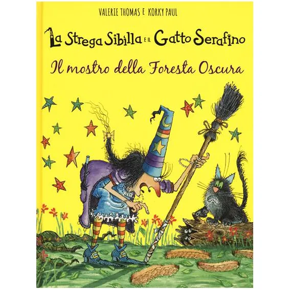 Sibilla e Serafino mostro foresta oscura libro bimbi