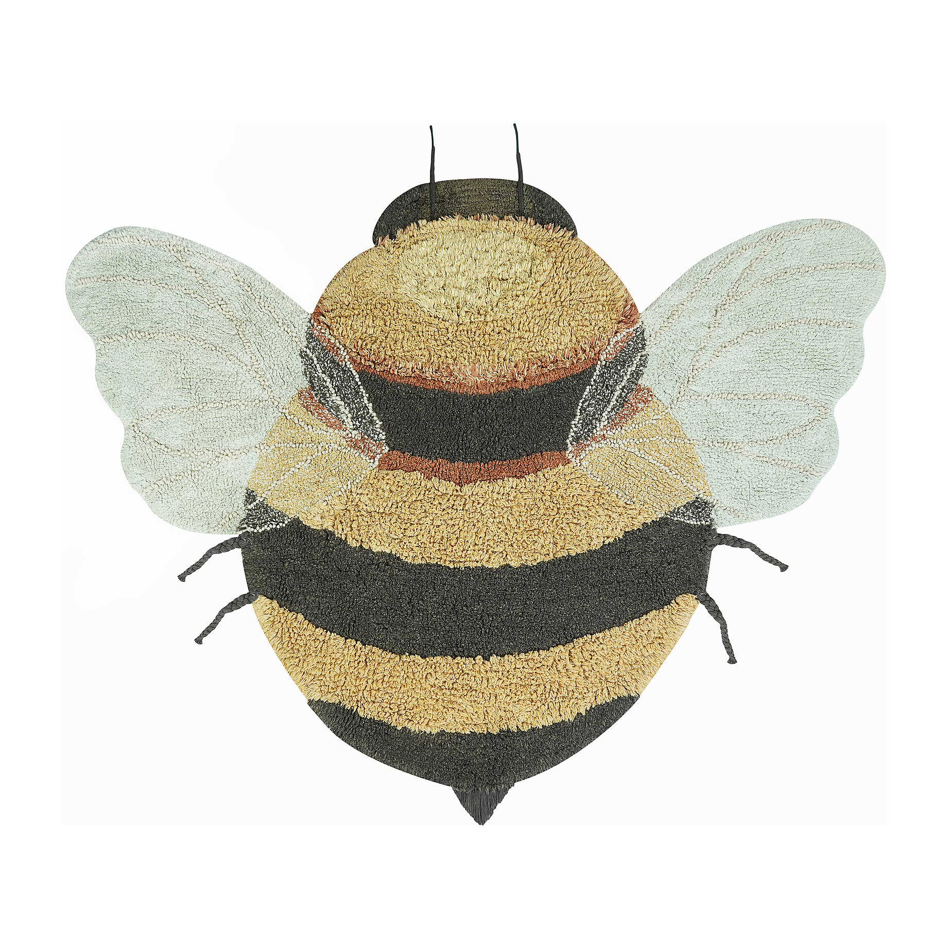 Lorena Canals Ape Planet Bee tappeto sagomato lavabile