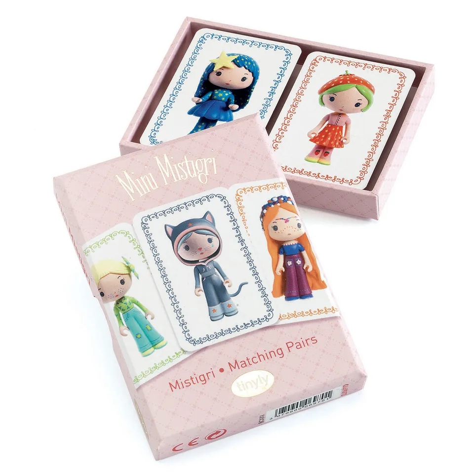 Djeco Tinyly Mistigri gioco di carte 4 anni
